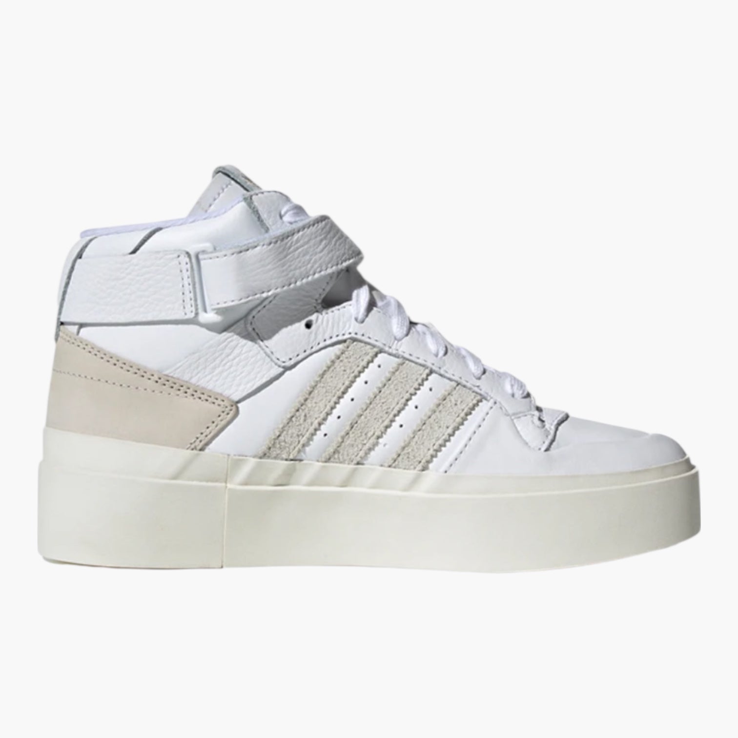 ADIDAS FORUM BONEGA MID FEMME ORIGINALS BLANC BEIGE ADIDAS