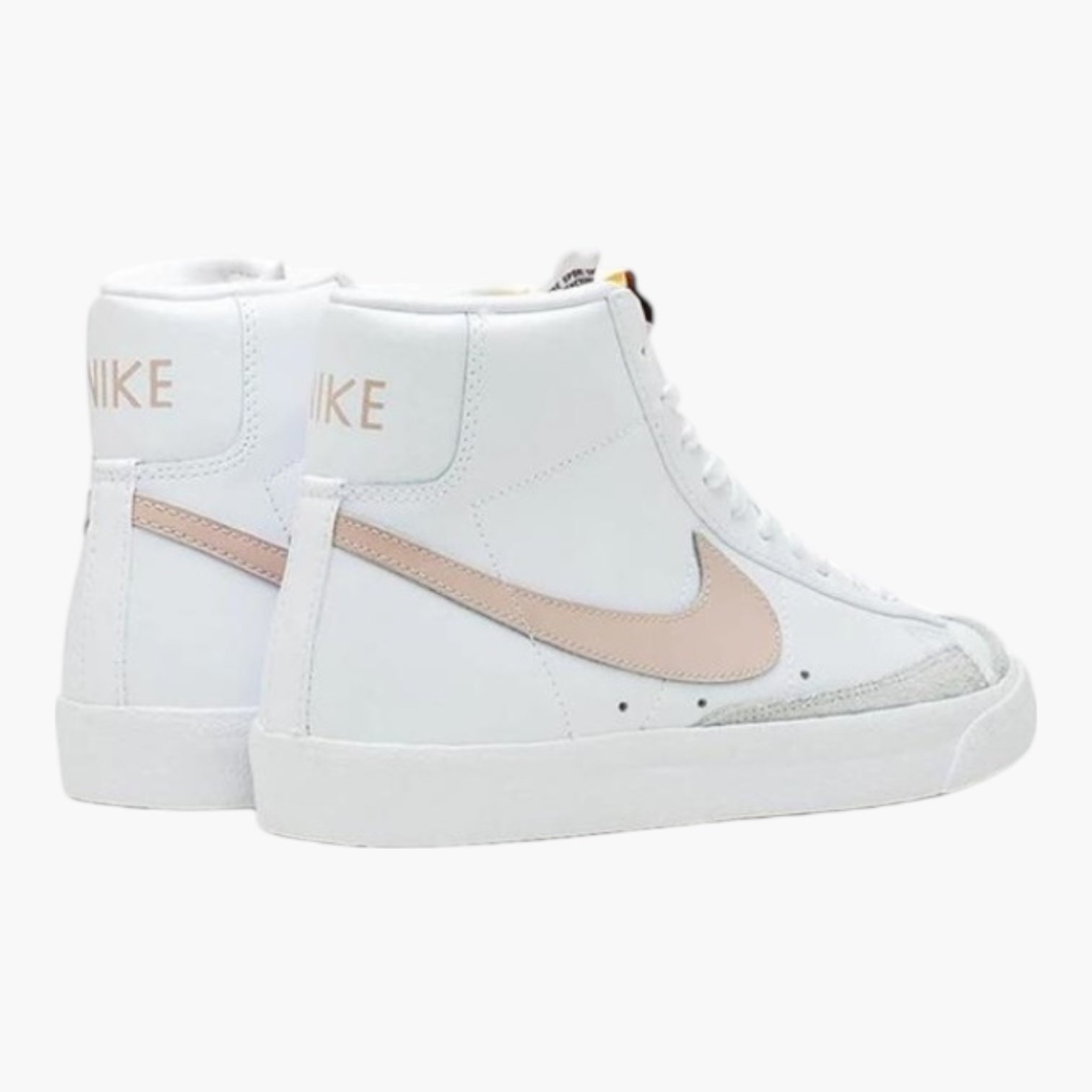 NIKE BLAZER MID'77 FEMME BASKET ROSE OXFORD BLANC NIKE