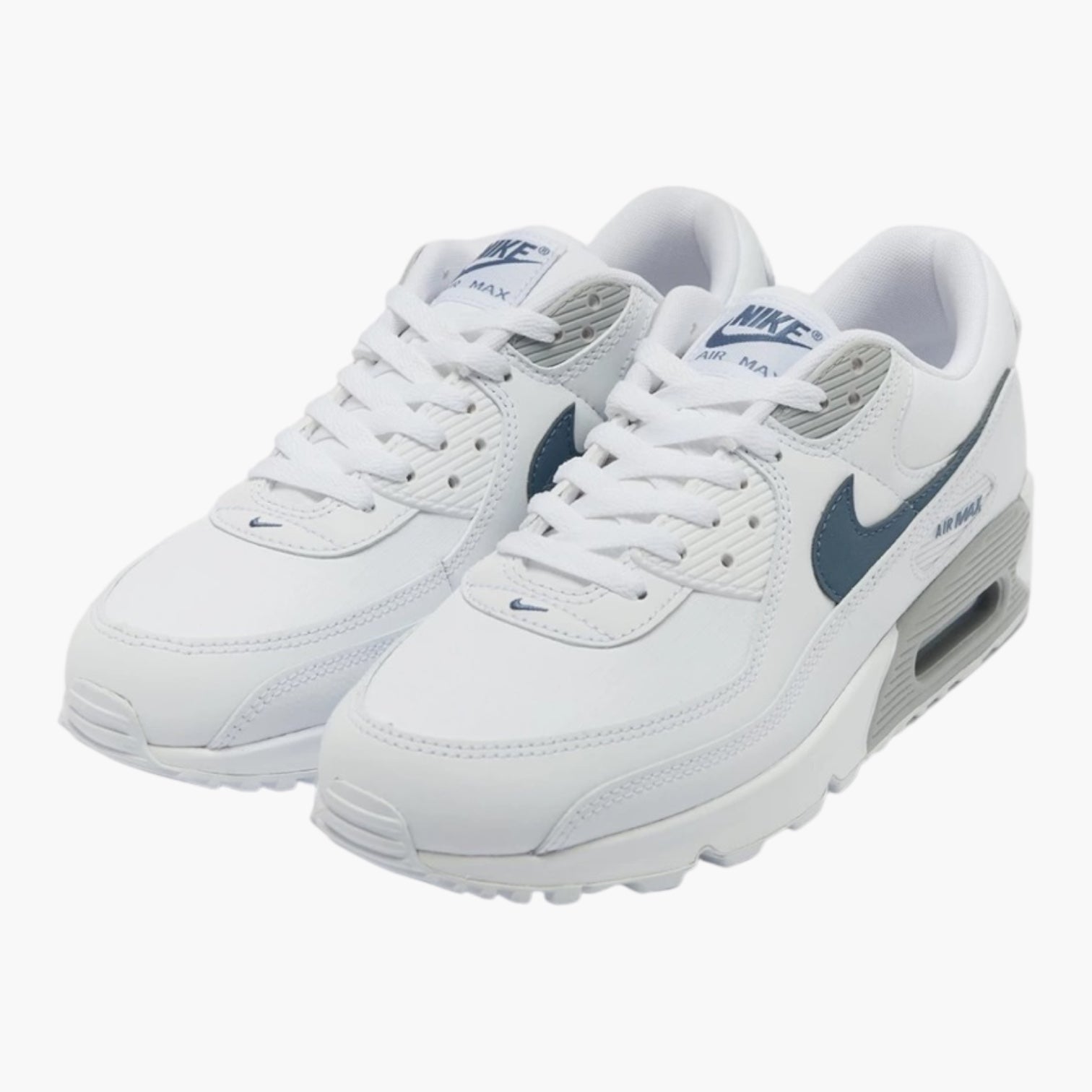 NIKE AIR MAX 90  BLANC GRIS FUME CLAIR NIKE