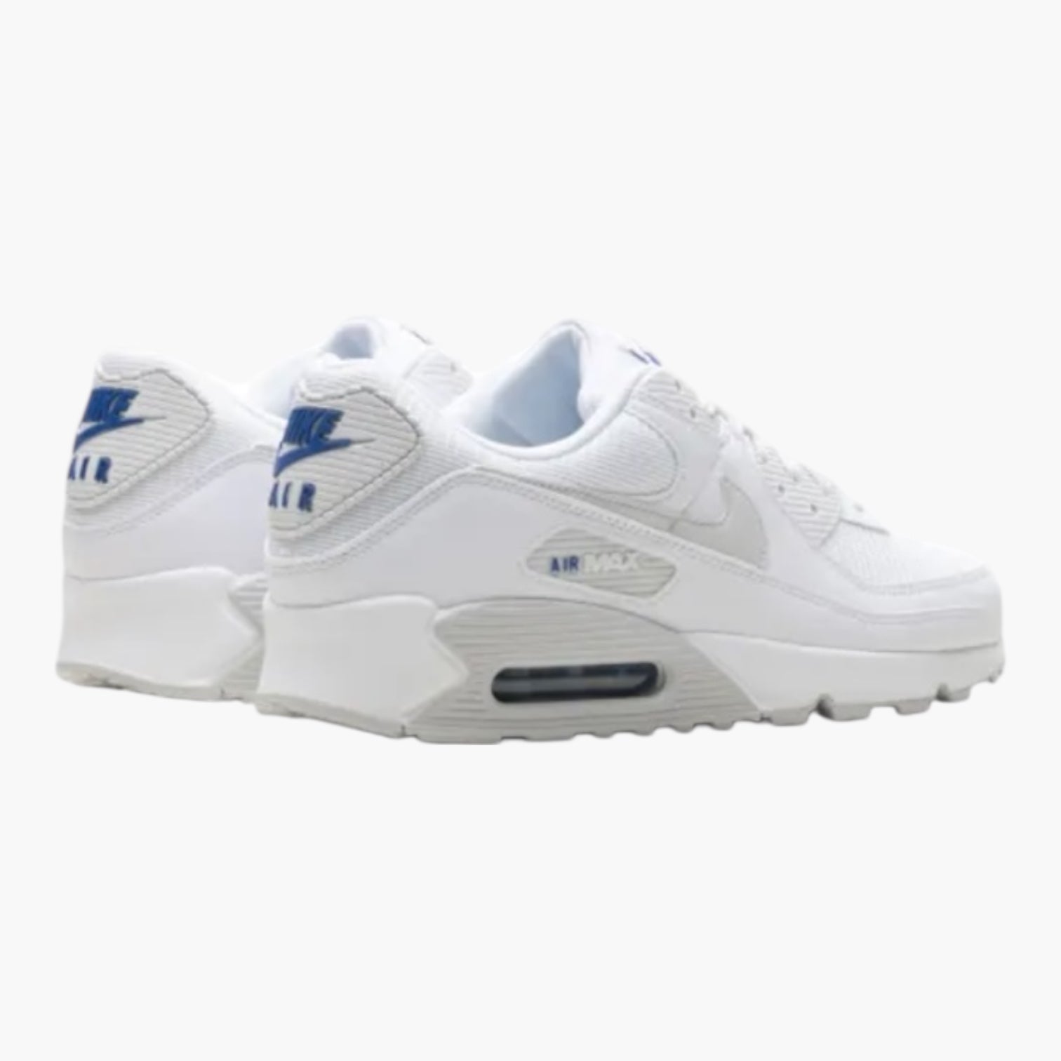 NIKE AIR MAX 90  BLANC GRIS FUME CLAIR NIKE