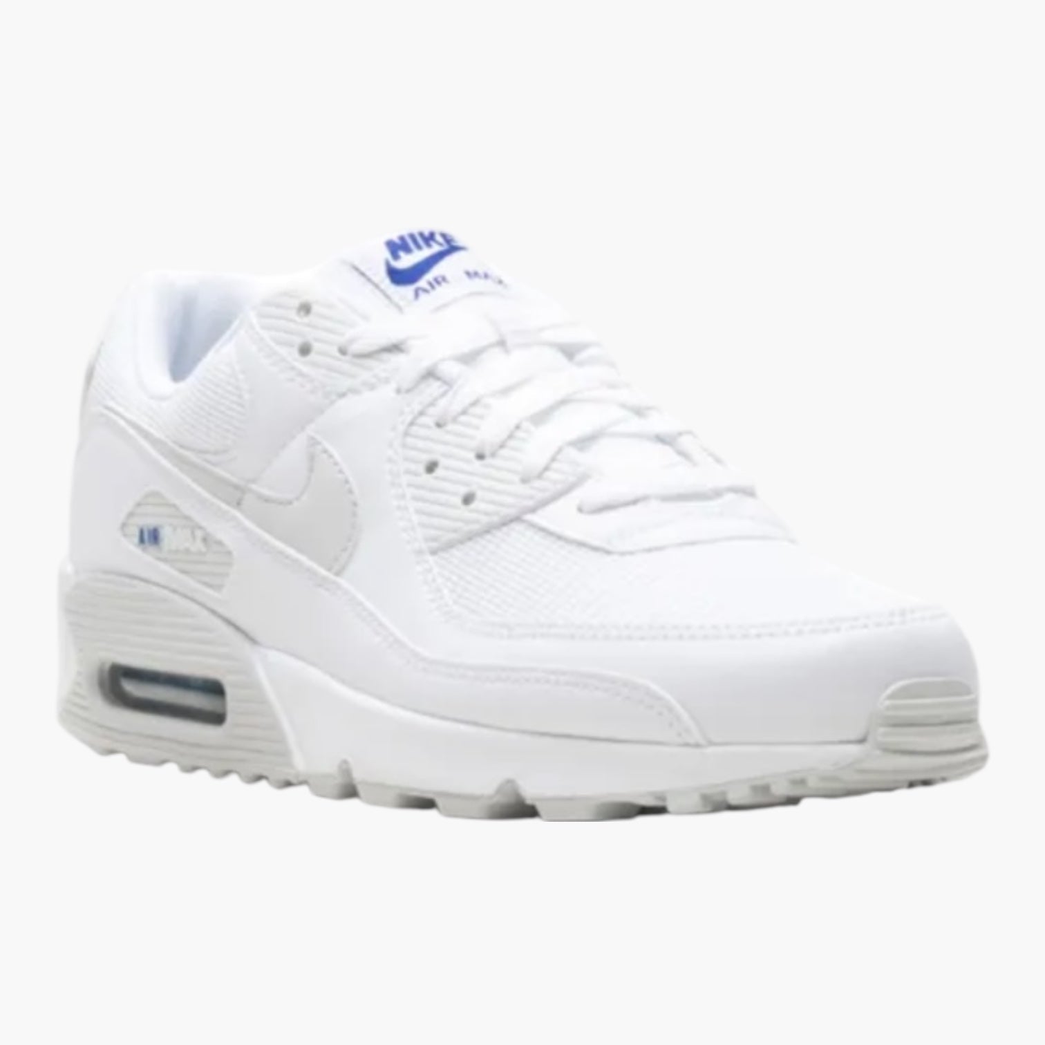 NIKE AIR MAX 90  BLANC GRIS FUME CLAIR NIKE