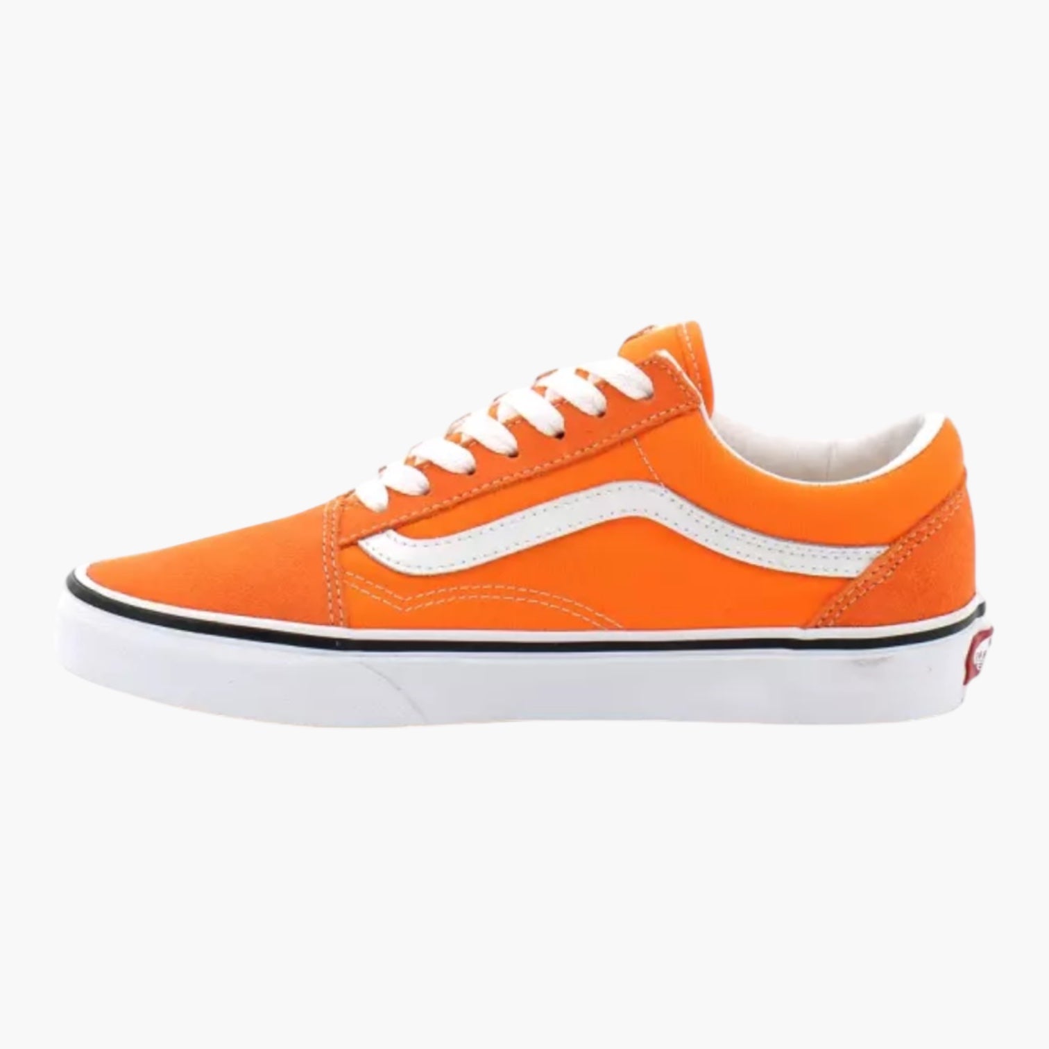 VANS OLD SKOOL ORANGE TIGER/ TRUE WHITE VANS