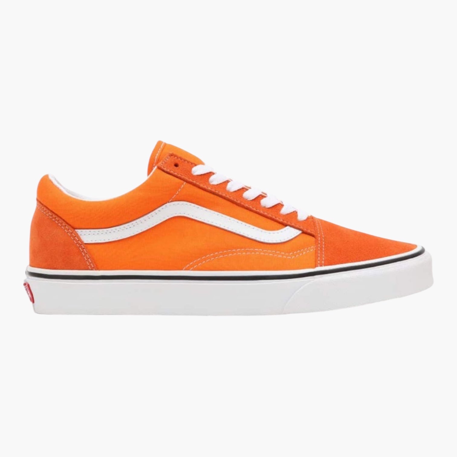 VANS OLD SKOOL ORANGE TIGER/ TRUE WHITE VANS