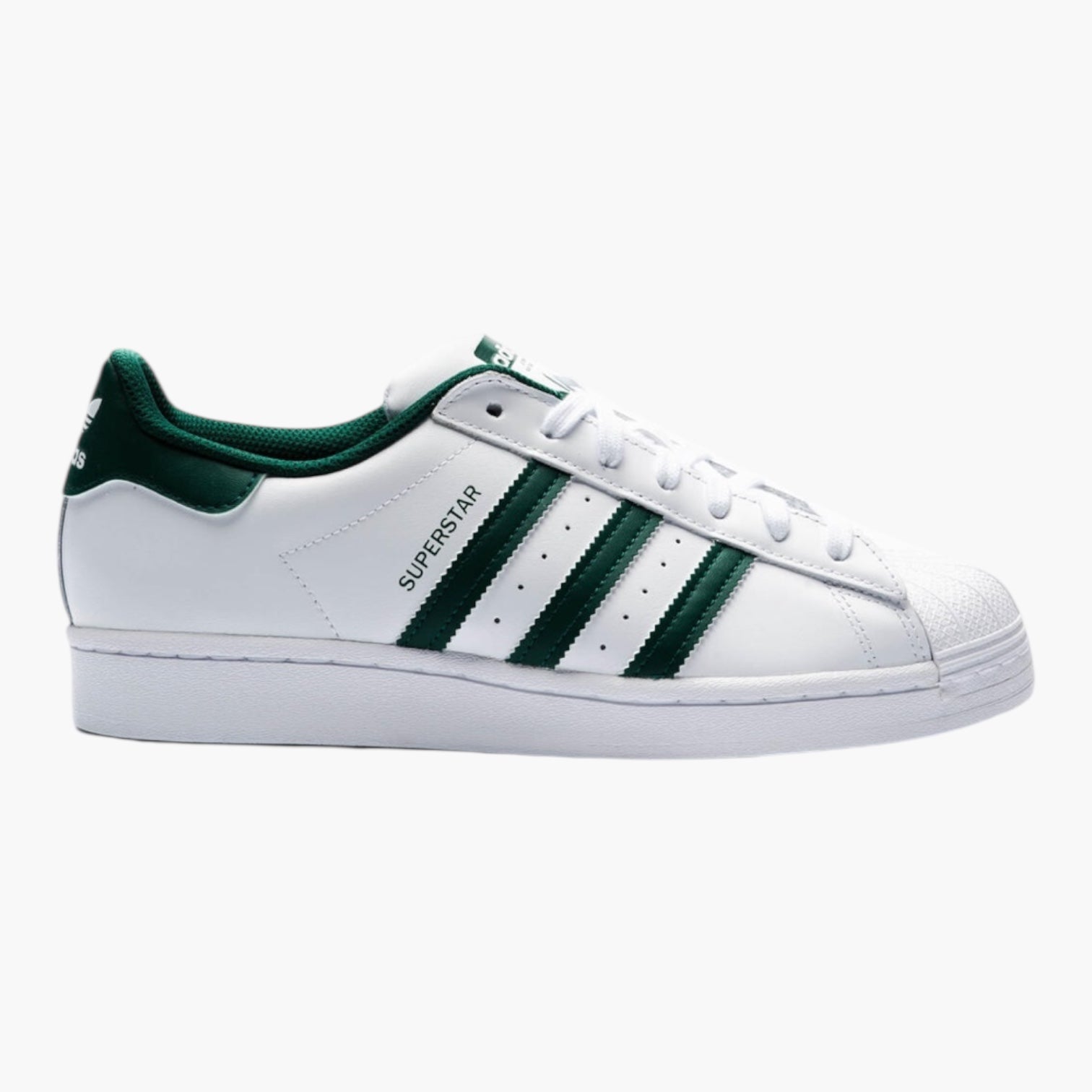 ADIDAS SUPERSTAR SNEAKER HOMME - BLANC ET VERT ADIDAS