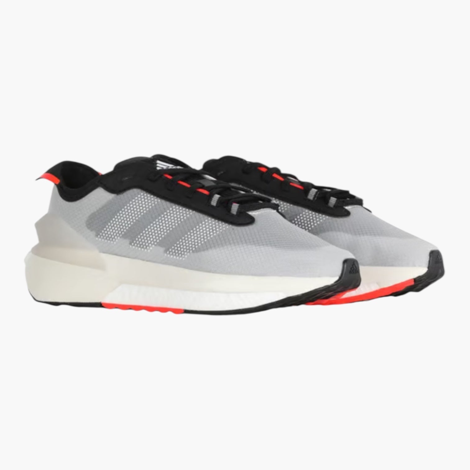 ADIDAS AVRYN " GREY SOLAR RED" - BASKET HOMME ADIDAS
