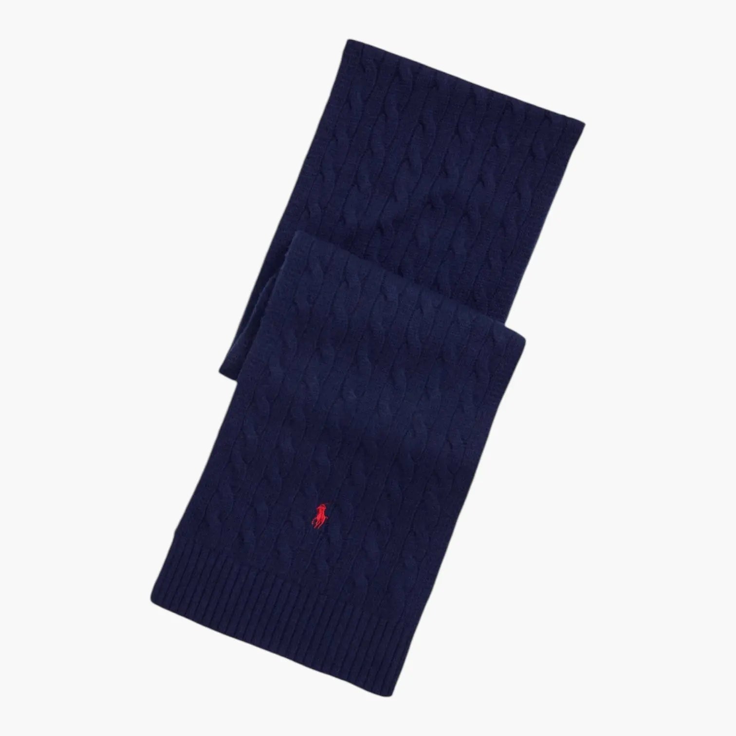RALPH LAUREN ECHARPE BLEU/ NAVY BLUE - MIXTE