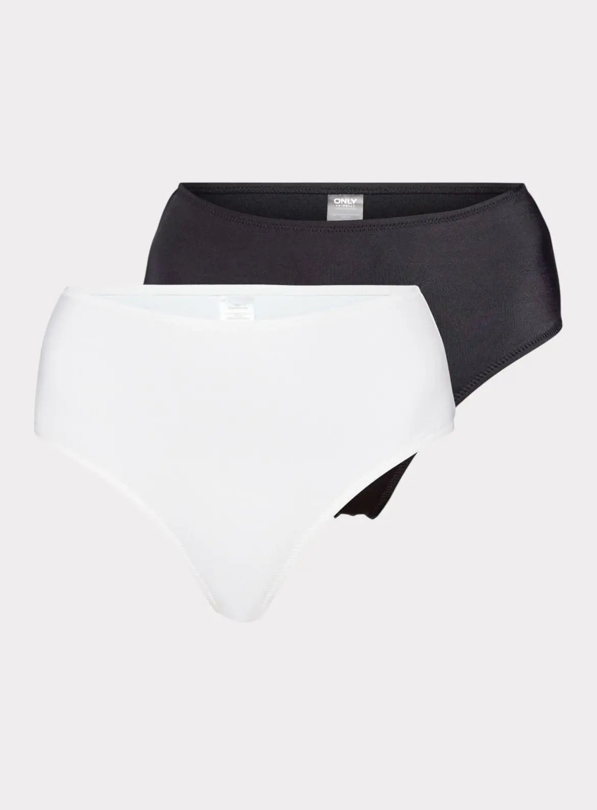 ONLY BAS MAILLOT BAIN 2 PIÈCES NOIR ET BLANC FEMME ONLY