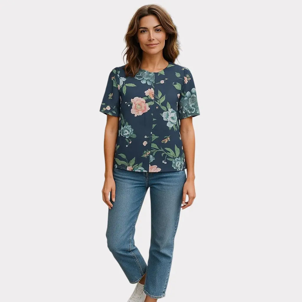 ONLY BLOUSE MANCHE COURTE FEMME ONLY