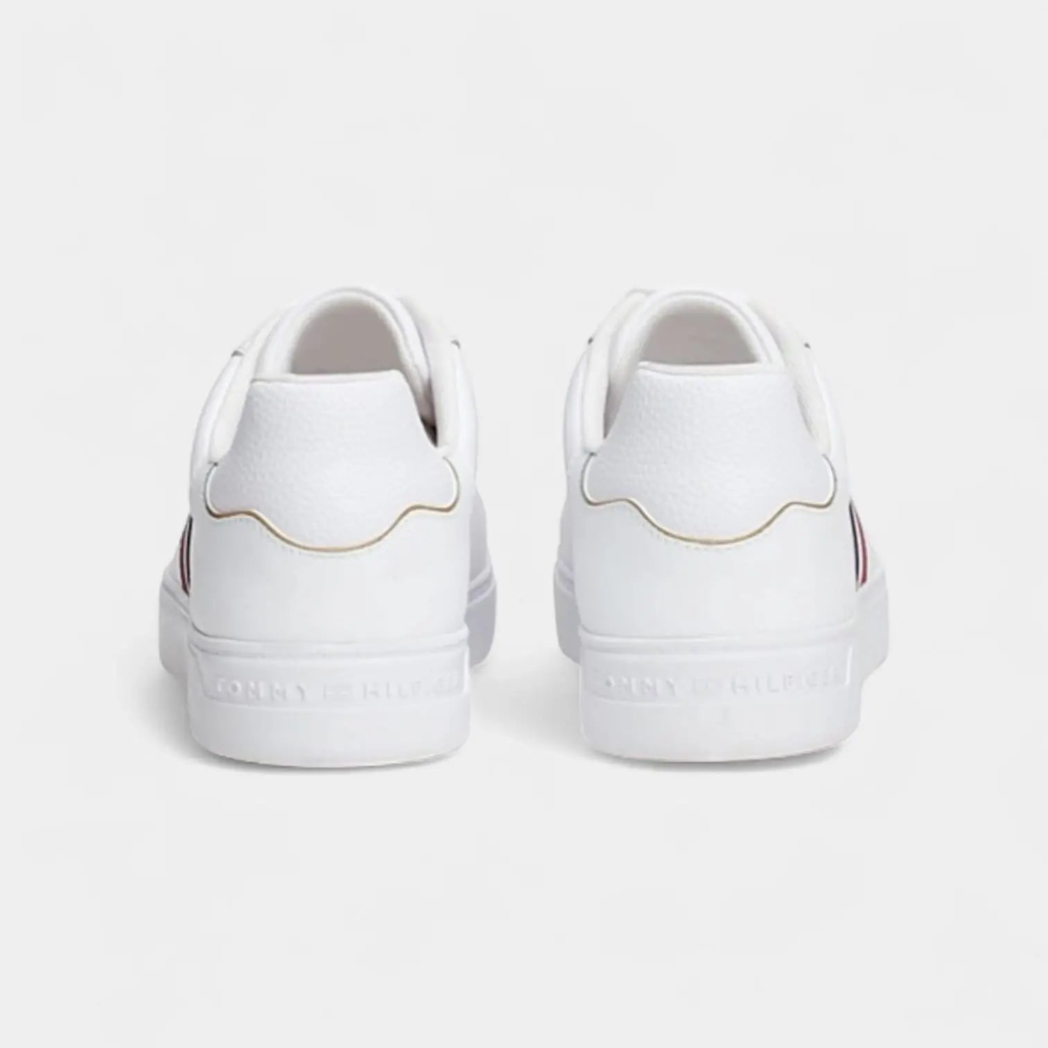 TOMMY HILFIGER BASKET FEMME - BLANC UNIQFRENCH