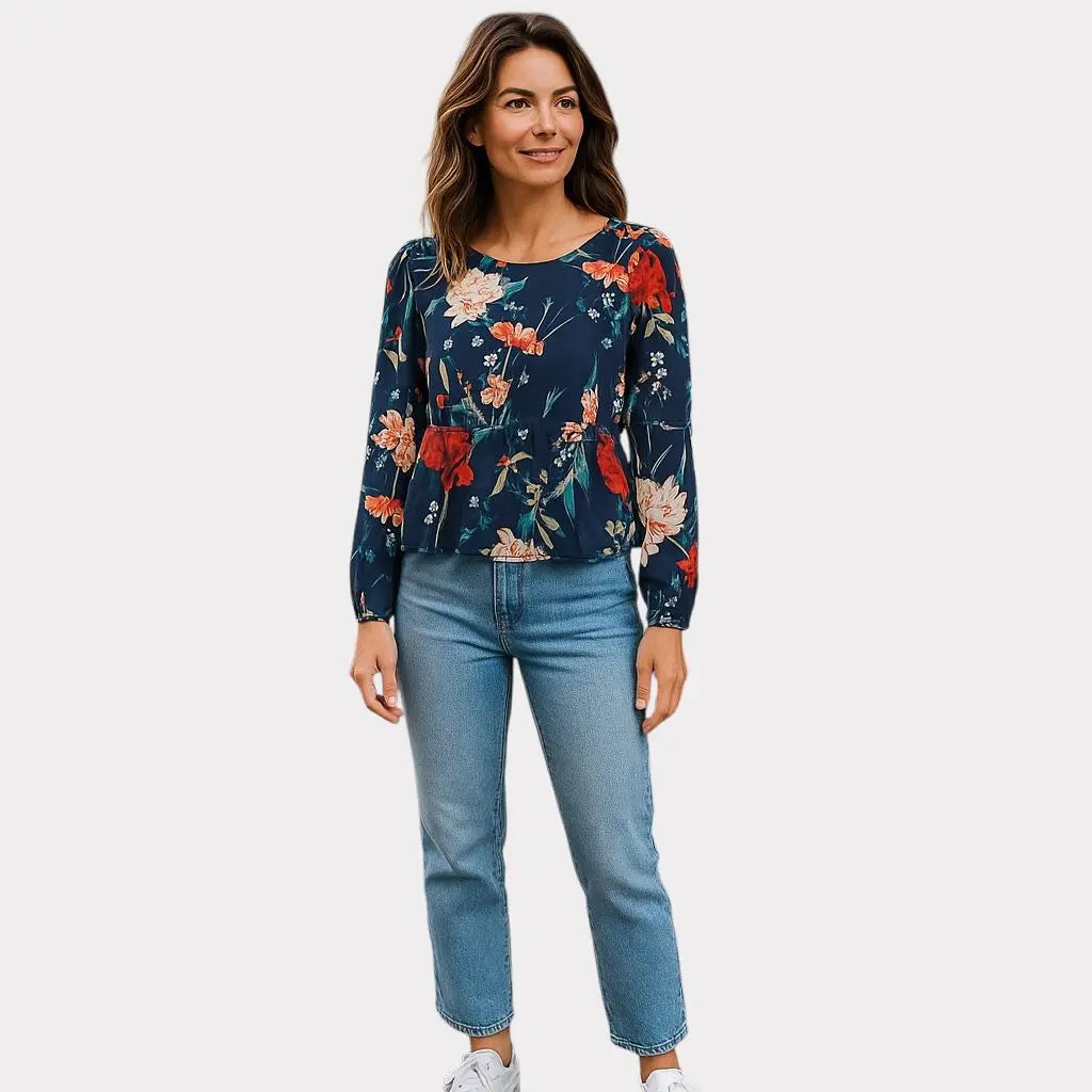 ONLY BLOUSE HAUT FEMME COL ROND ONLY